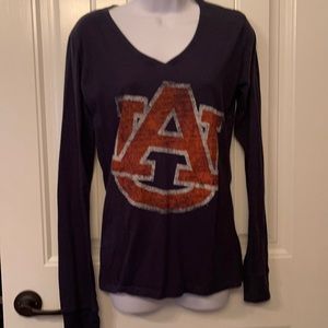 Long Sleeve Auburn University T-shirt